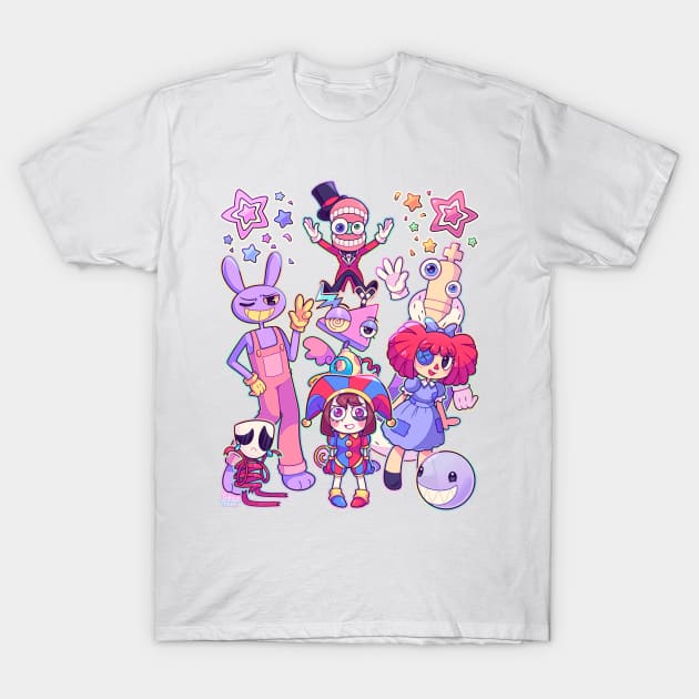 The Amazing Digital Circus T-Shirt by Inky_Trash